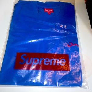Supreme
Arabic logo washed S/S tee